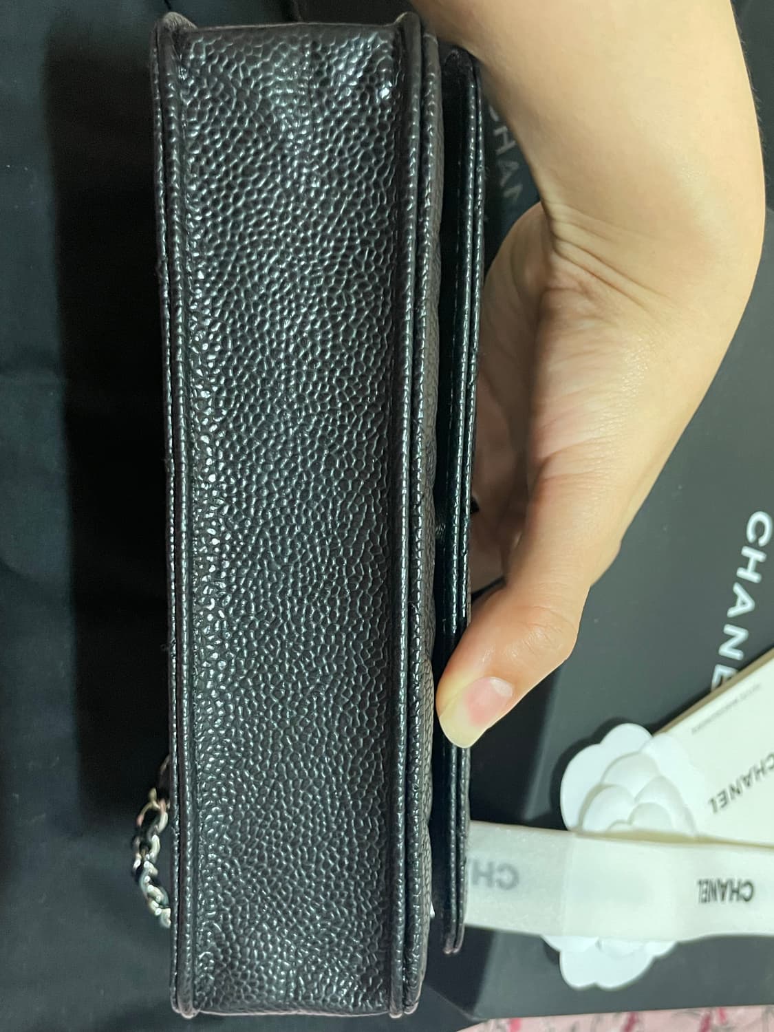 중고) 샤woc 캐비어은장(밑판가죽, 쇼트너포함) 상품이미지3