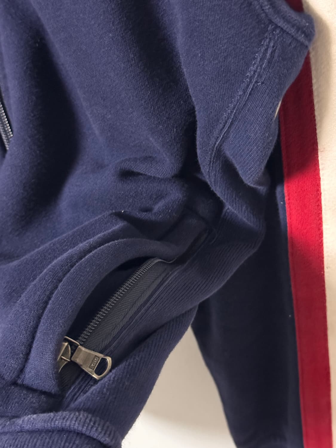 폴로 랄프로렌 성조기 빅패치 기모 트랙 자켓 상품이미지4