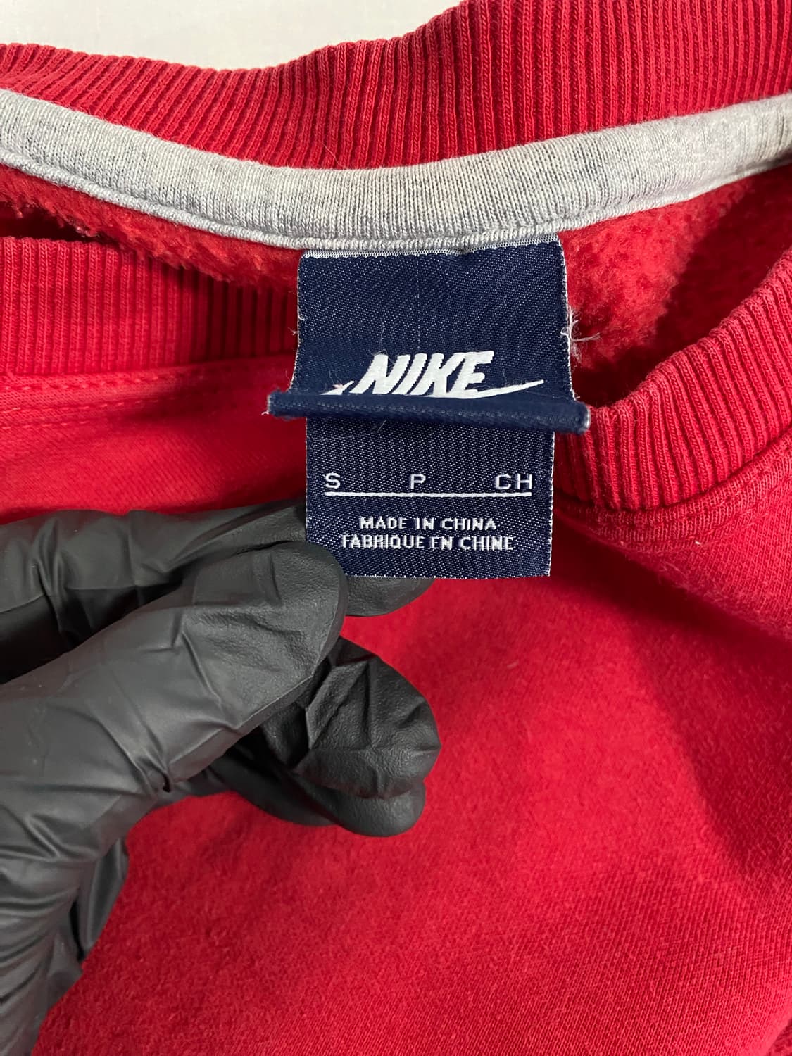 나이키 빈티지 레드 맨투맨 S <541> 상품이미지3
