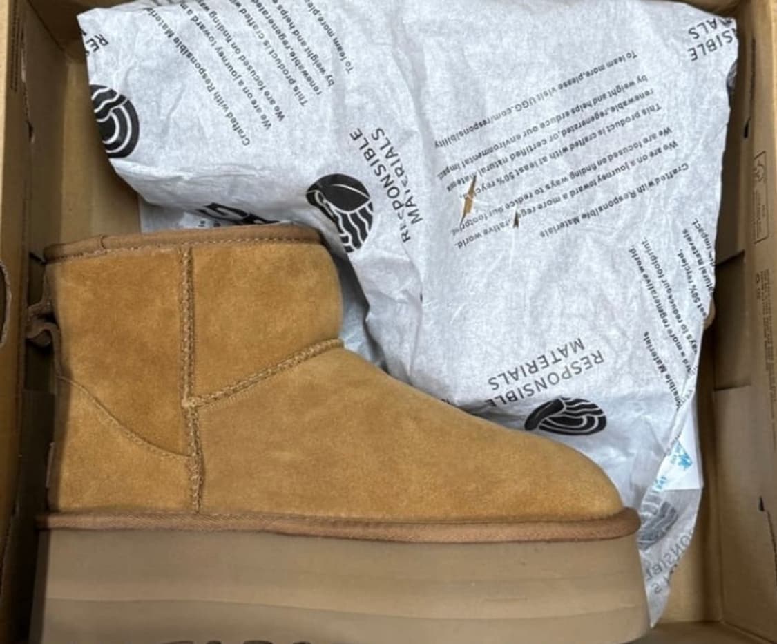 (W) 어그 클래식 미니 플랫폼 부츠 체스트넛 240 상품이미지2