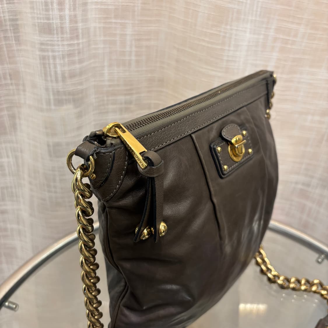 정품 마크바이 마크제이콥스 레더 숄더백     상품이미지4