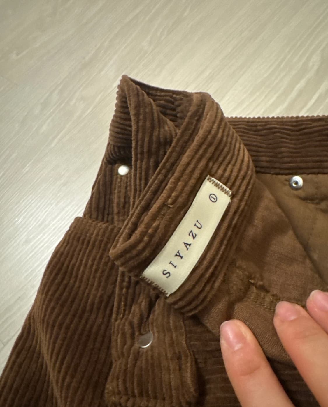 시야쥬 SIPT7136 와이드 코듀로이  상품이미지4