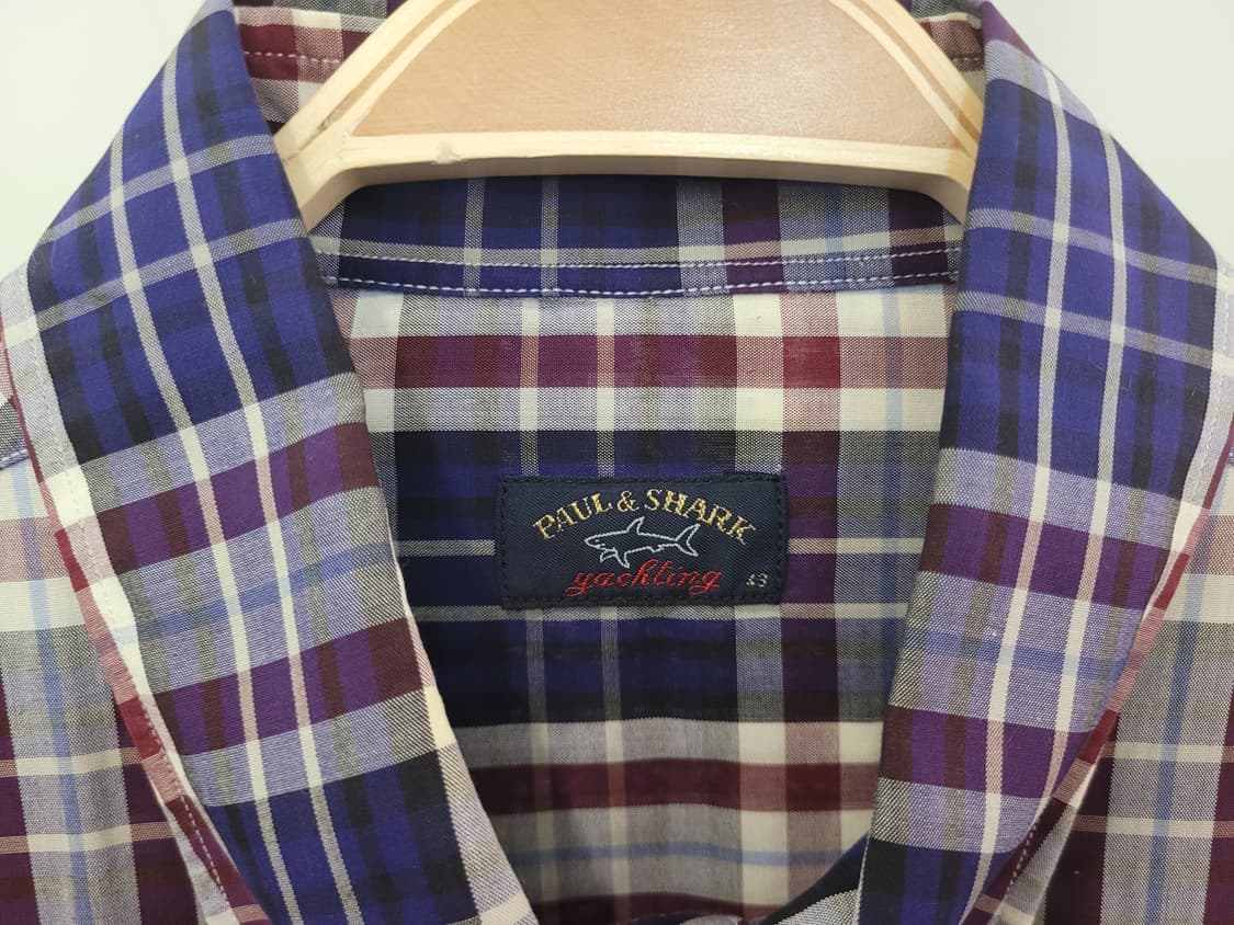 폴앤샤크 요팅 체크 긴팔 남성 셔츠 105~110사이즈 상품이미지2