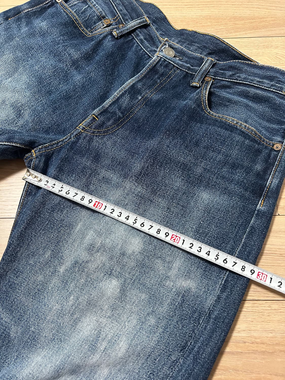 스튜디오 다치산 34 더블셀비지 데님팬츠 상품이미지6