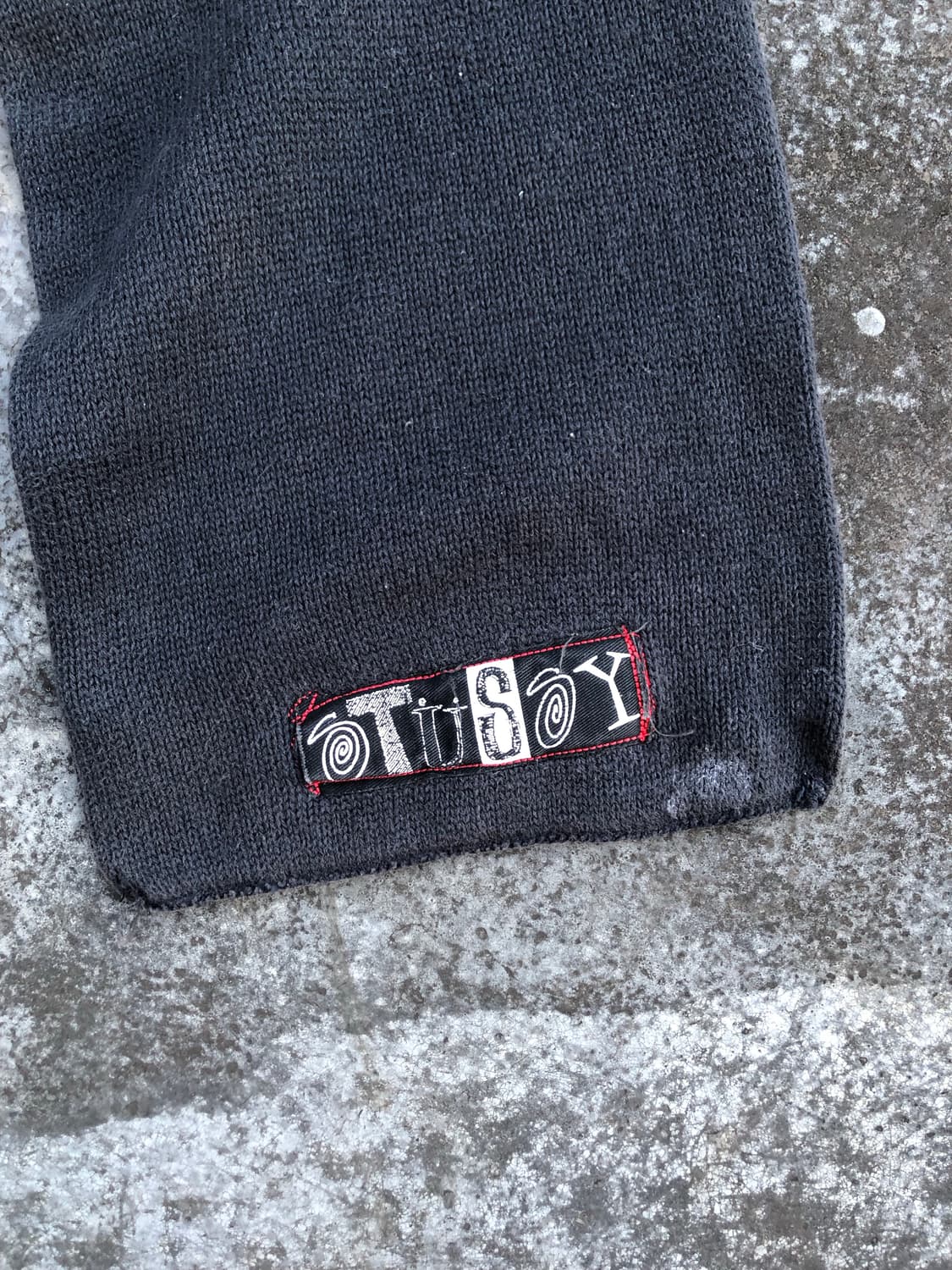 90s 올드 스투시 머플러 스카프 상품이미지2