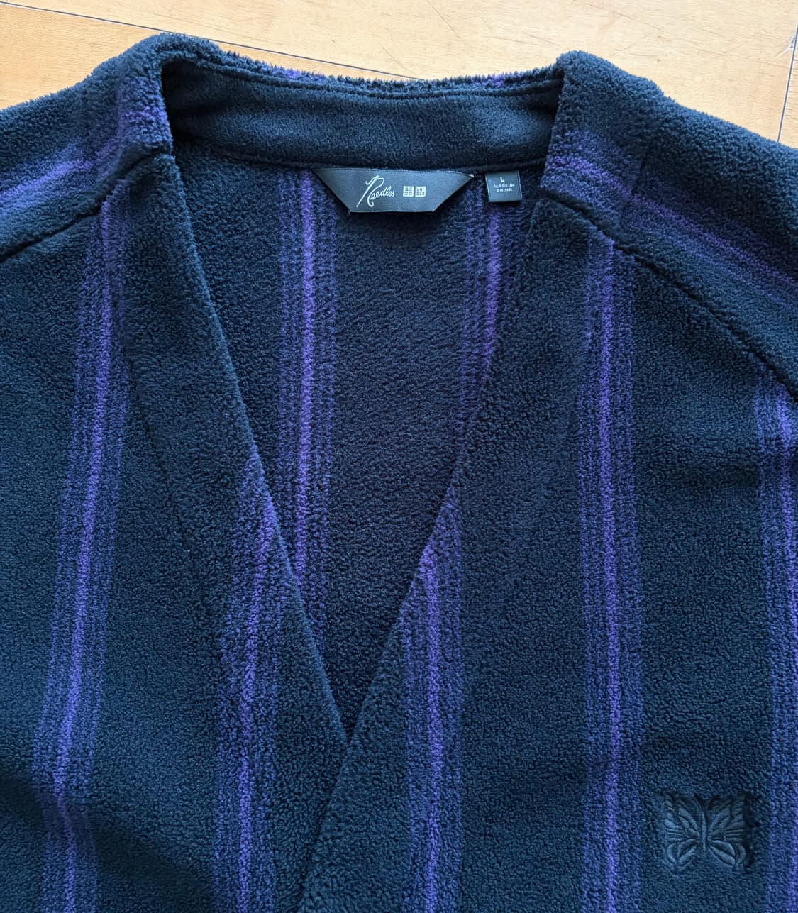 유니클로 X 니들스 후리스 가디건(L)_미사용 신품 상품이미지4