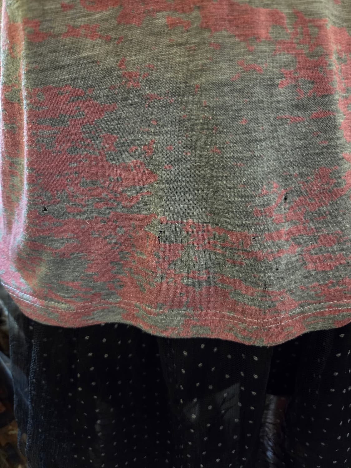 할리데이비슨 그레이핑크 브이넥 반팔티 상품이미지5