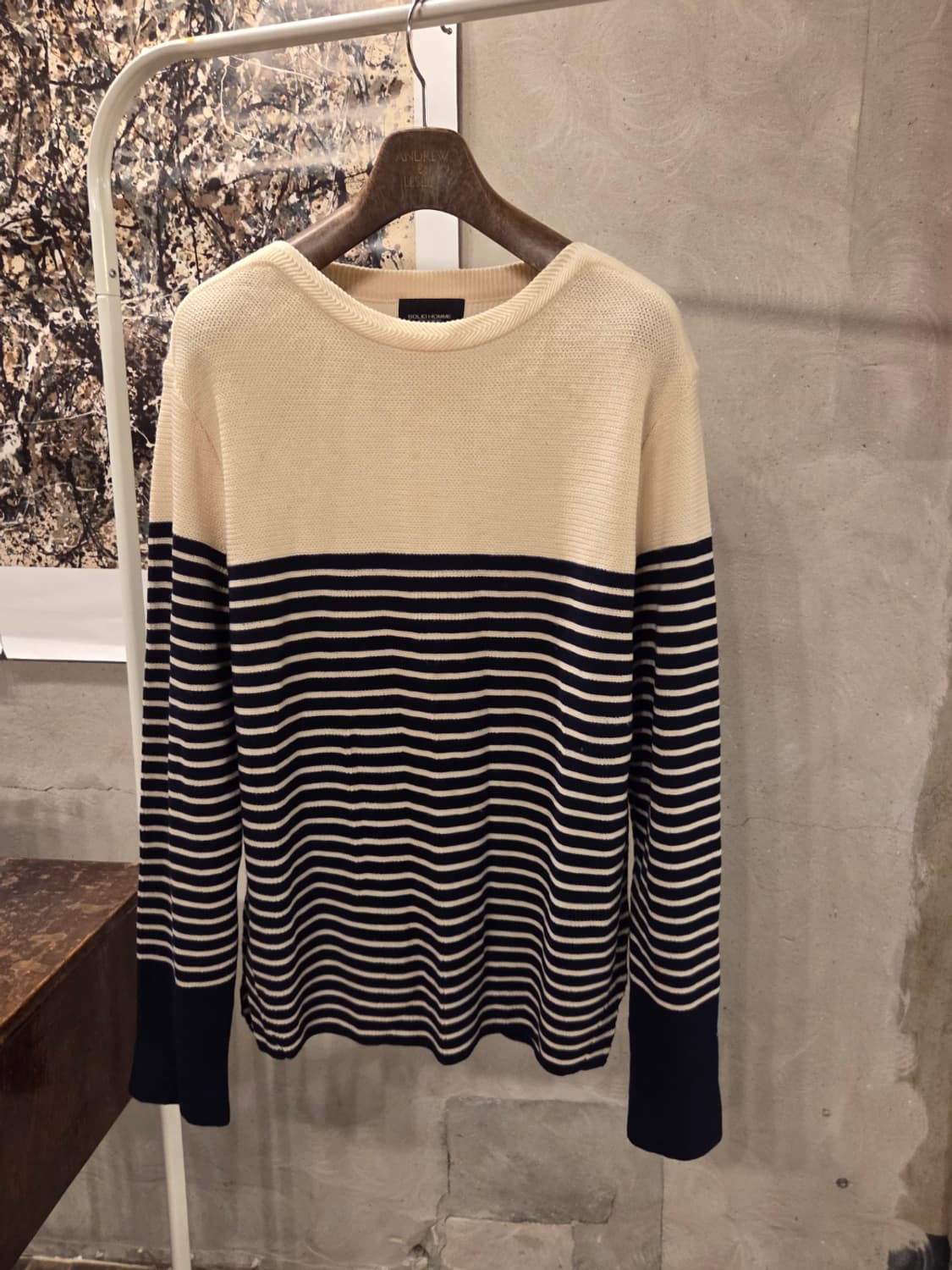 솔리드옴므 니트 상품이미지1