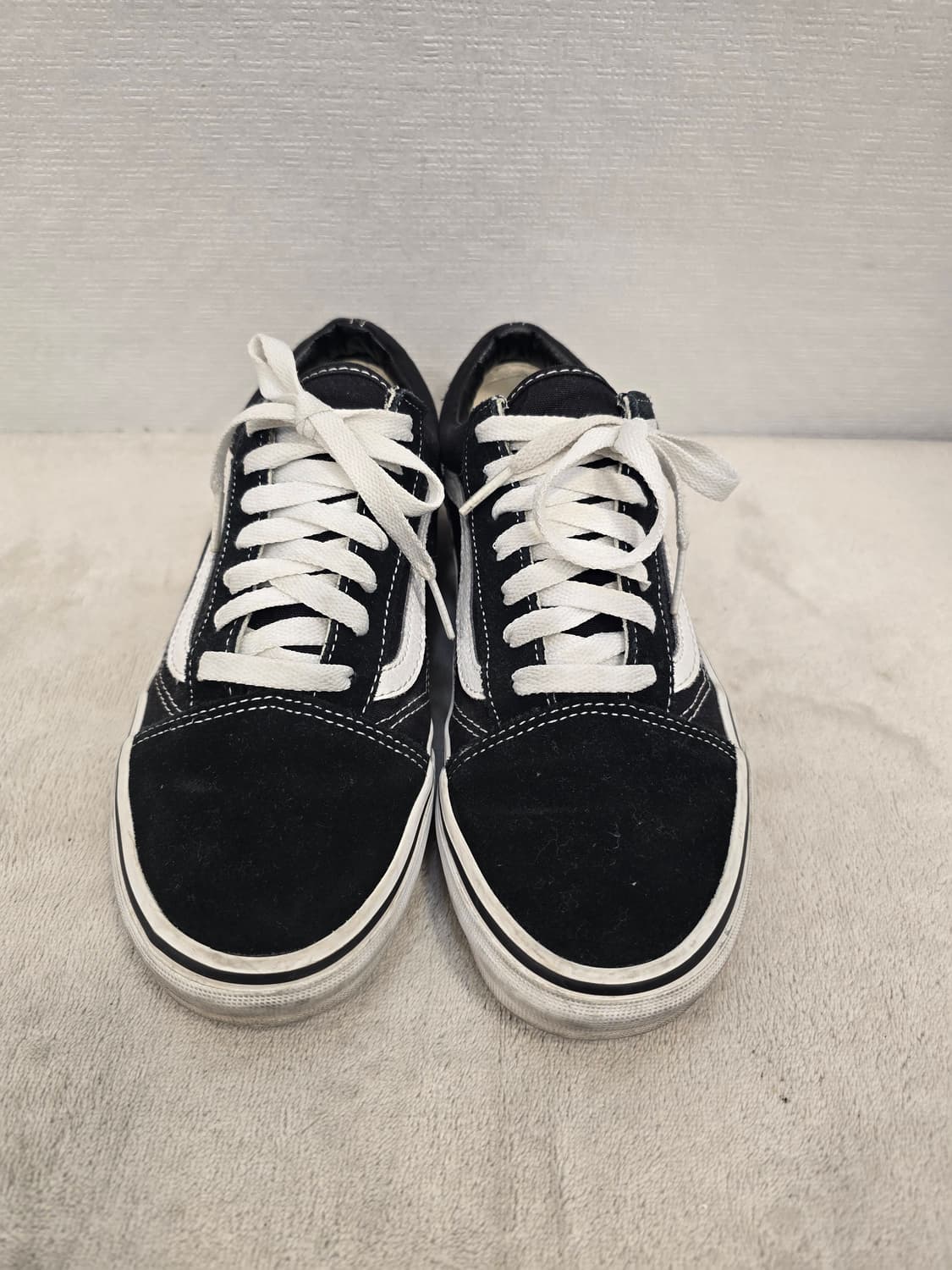 반스 올드스쿨 블랙 스웨이드 스니커즈 240 상품이미지2