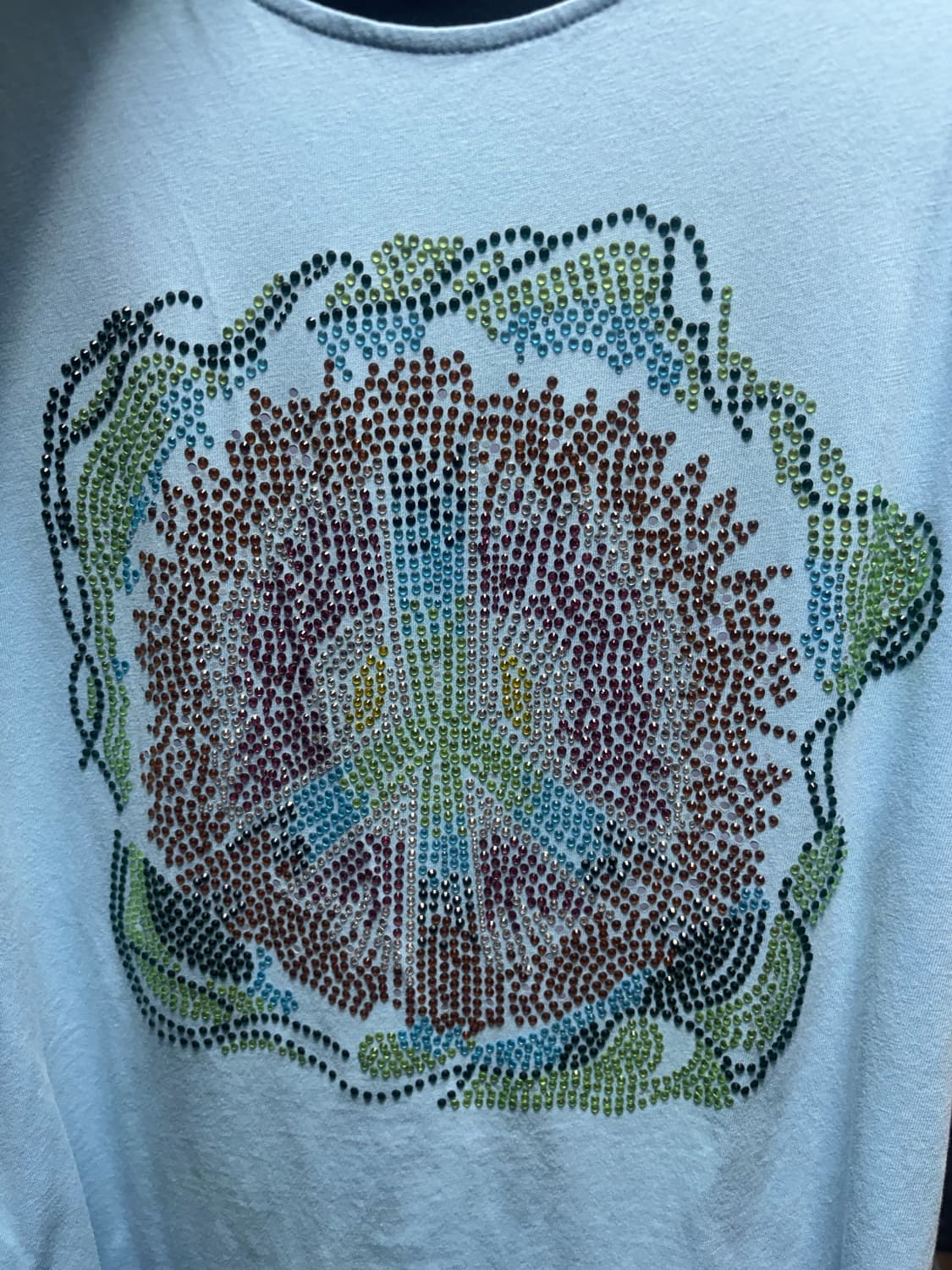 블루마블 라인스톤 티셔츠 상품이미지4