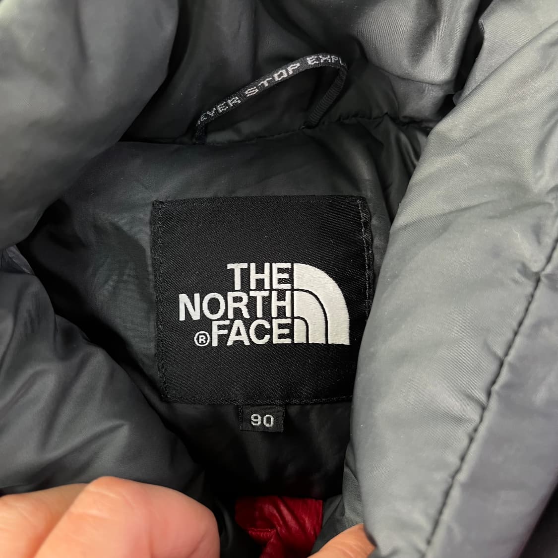 95 노스페이스 눕시 1996 레드 700 패딩 상품이미지3