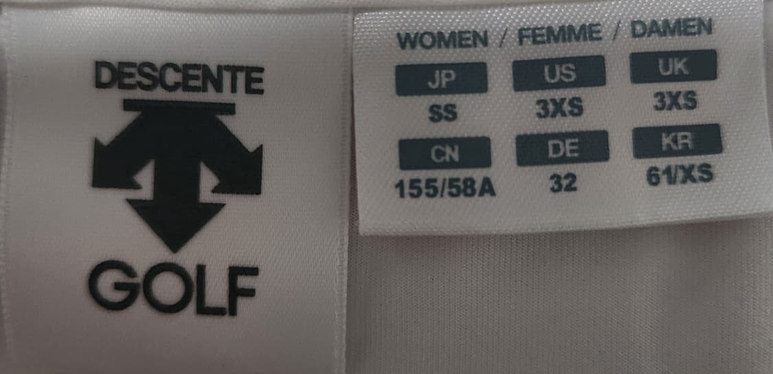 데상트 골프 플리츠 스커트 61 상품이미지3