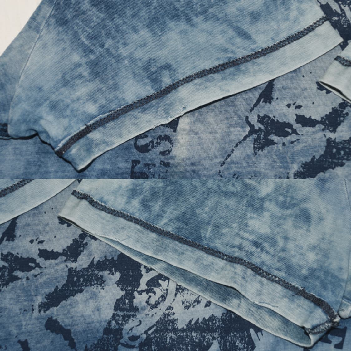 DIESEL 타이다이워싱데미지티셔츠 상품이미지6