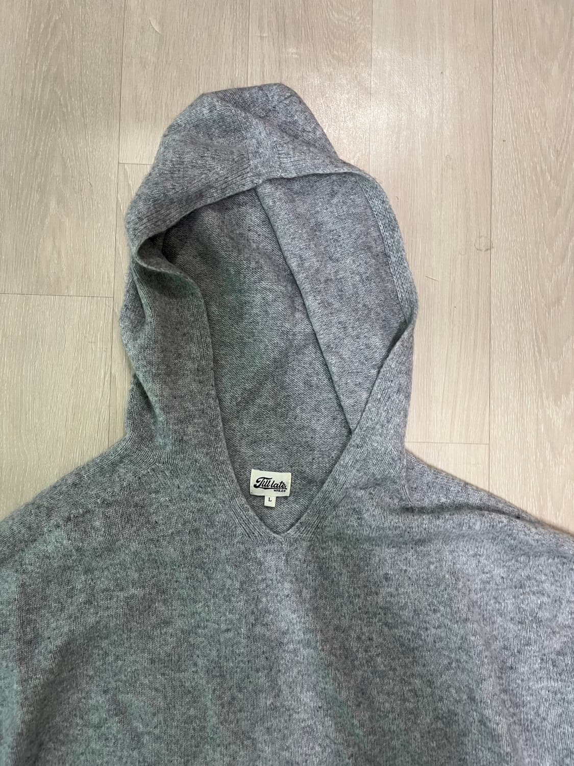 [L] 틸레이트 니트 후드 air hoody 상품이미지2