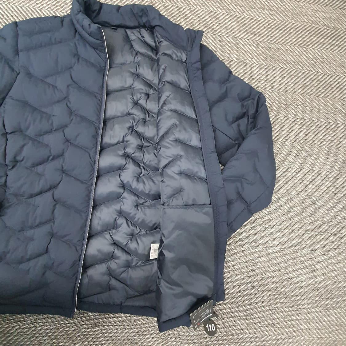 미착용 경량패딩 남자110 상품이미지5