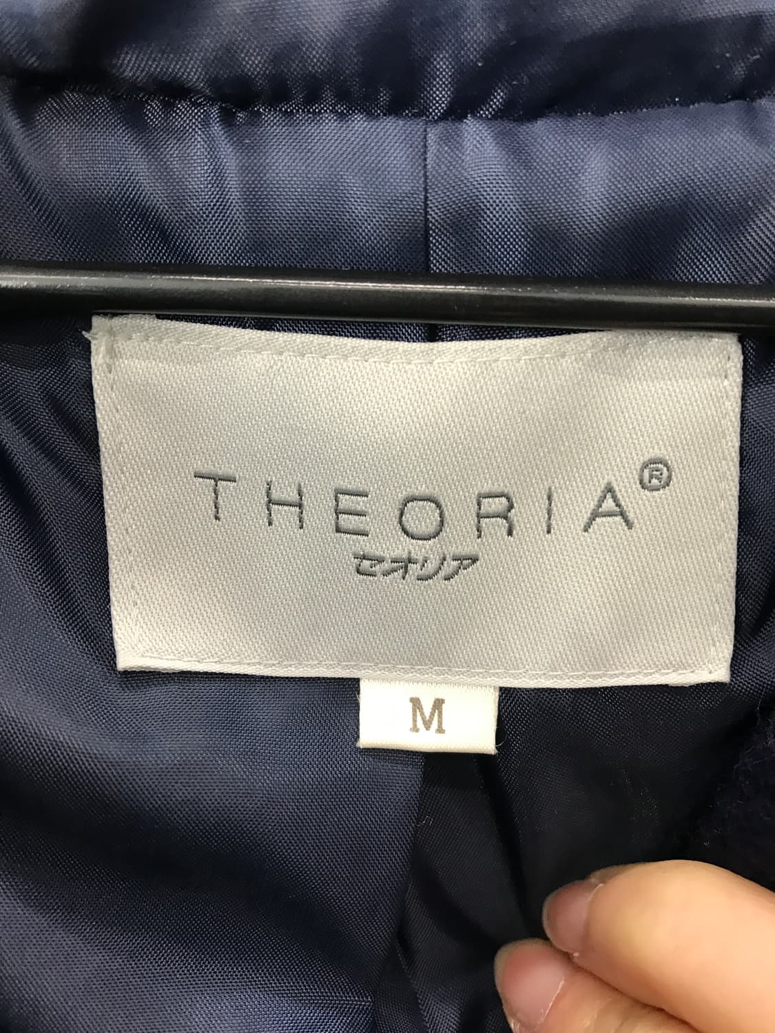 THEORIA Wool Blend Hooded A-Line Coat 상품이미지7