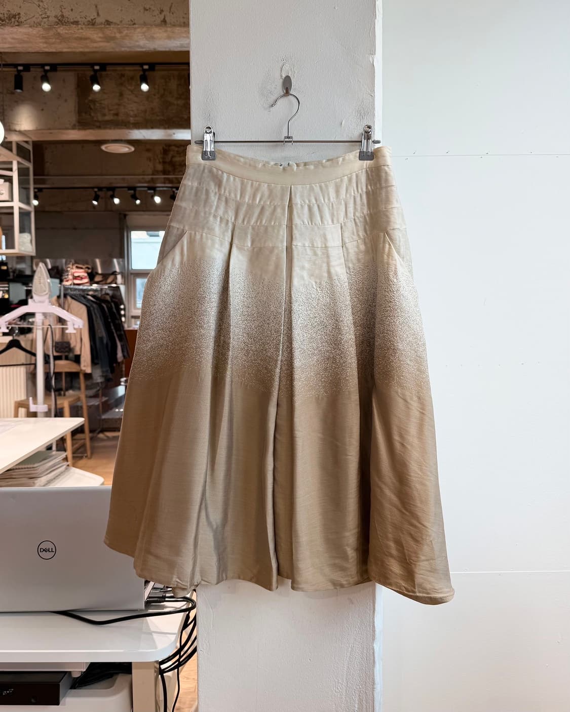 프라다 브라운 실크 그라데이션 스커트  상품이미지2