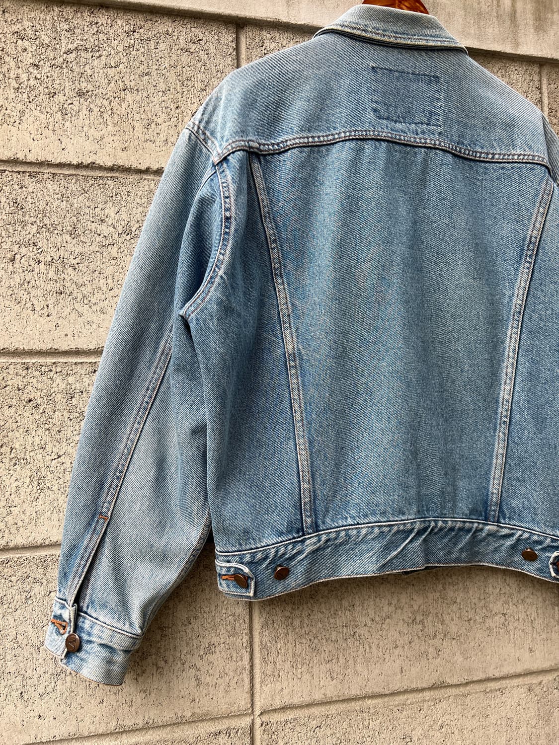1990s VALENTINO DENIM TRUCKER 발렌티노 데님자켓 상품이미지7
