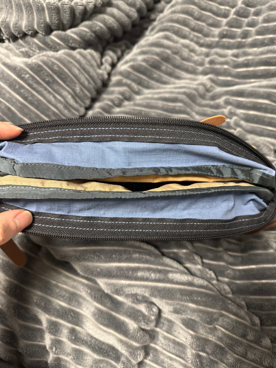 그레고리 유틸리티 숄더 크로스백 베이직/블루 상품이미지5