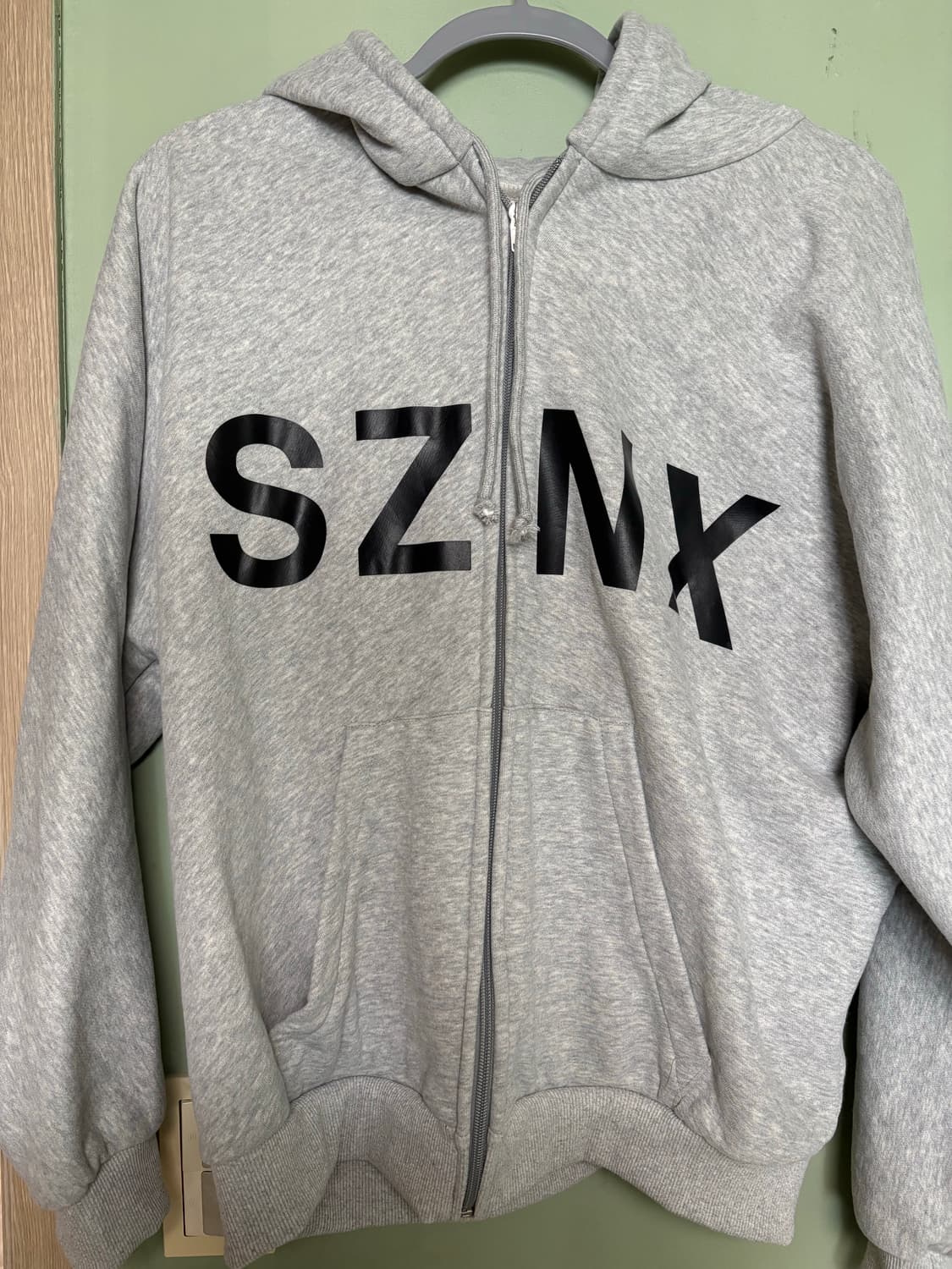 [2] 이지 HD-10 그레이 후드집업 코리아 YEEZY 칸예 웨스트 상품이미지1