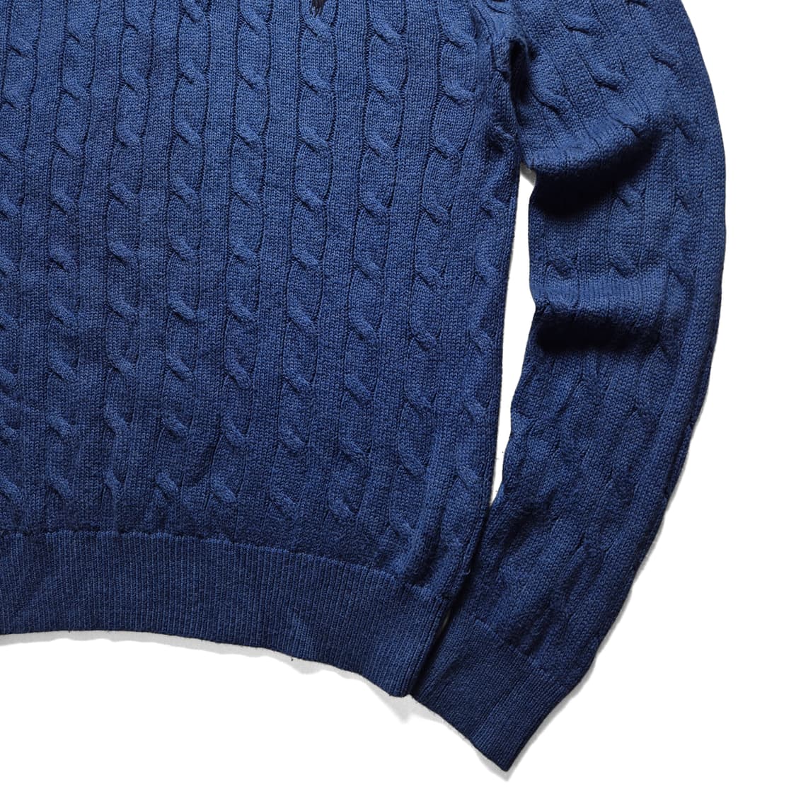 [M] 폴로 랄프로렌 케이블 하프집업니트 상품이미지5