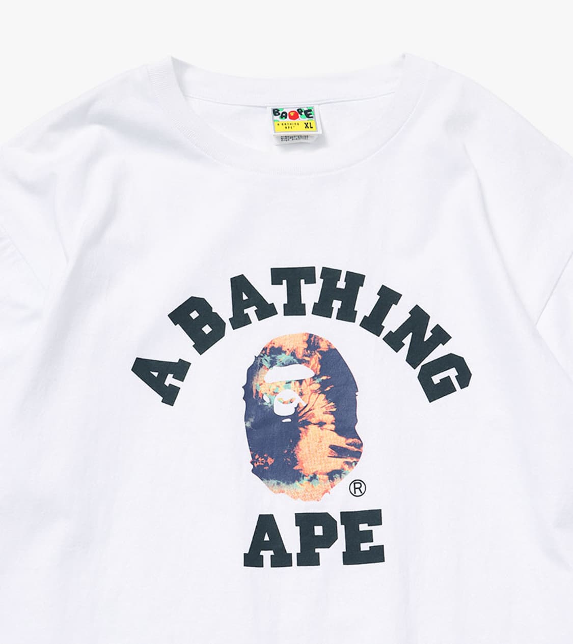 BAPE - TIEDYE COLLEGE T SHIRT 상품이미지6