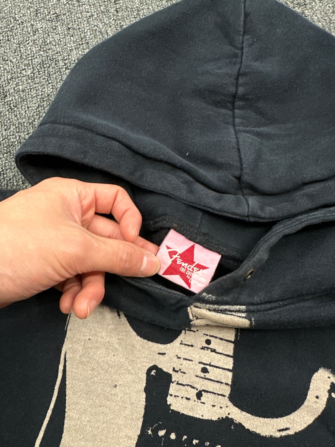 L) Fender 락 프린팅 스웻 후디 후드티 상품이미지6