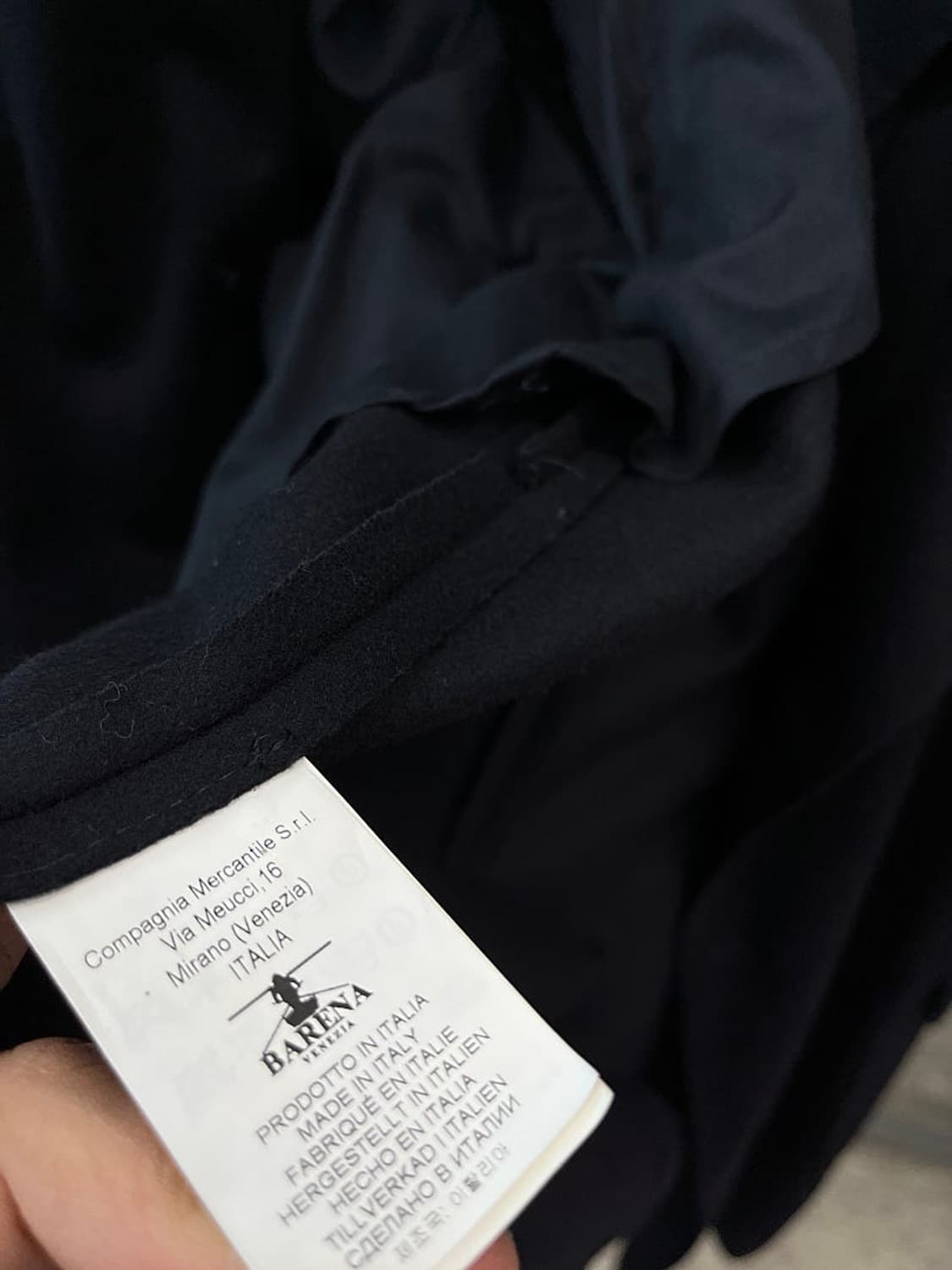 105-110) 바레나 신형 이태리 더블코트 상품이미지6