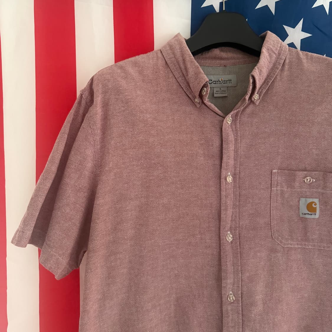 [L] 칼하트 carhartt 리메이크 반팔 셔츠 - 32 상품이미지3