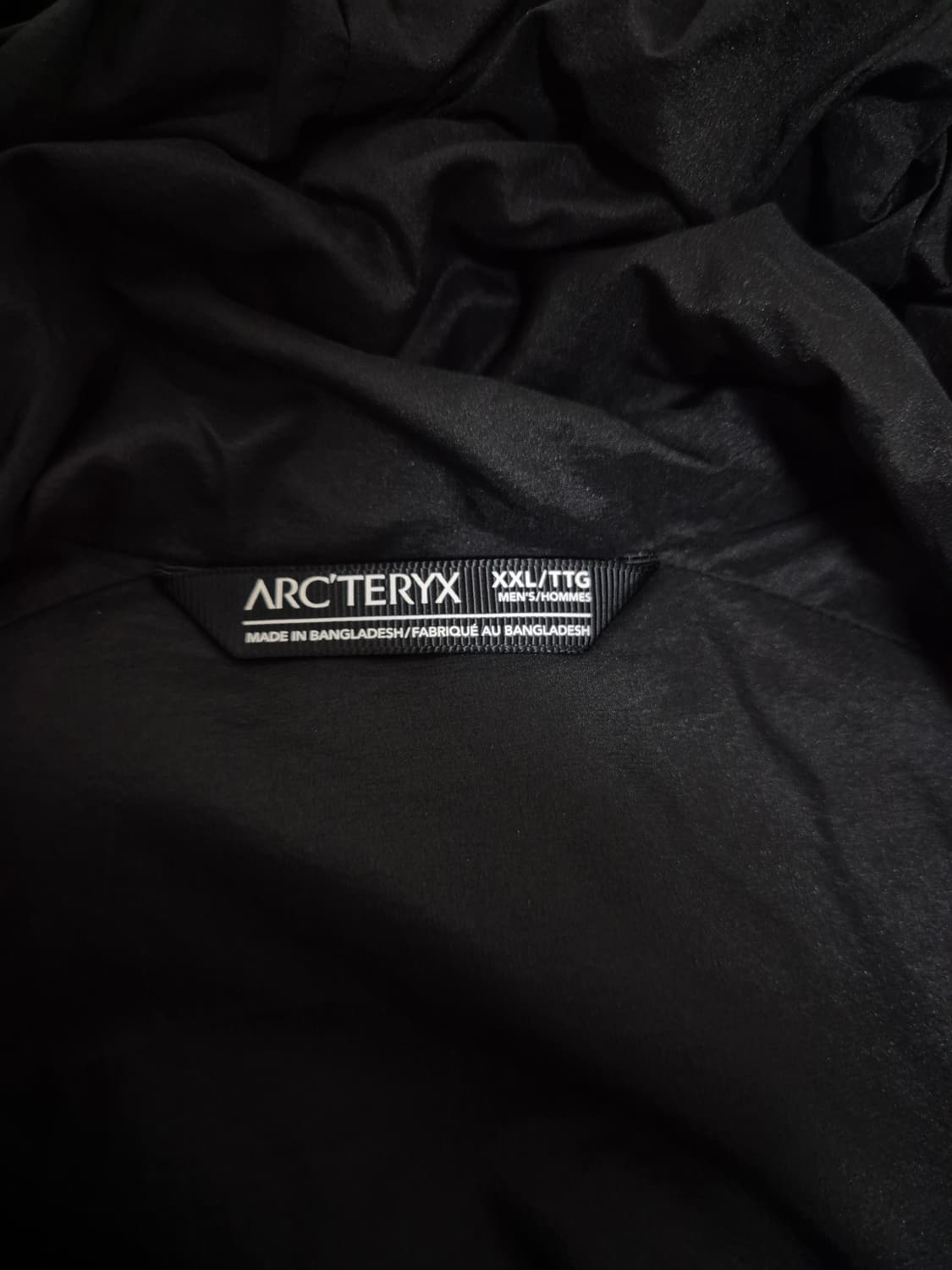 아크테릭스 아톰 LT 후디 XXL 블랙 상품이미지2