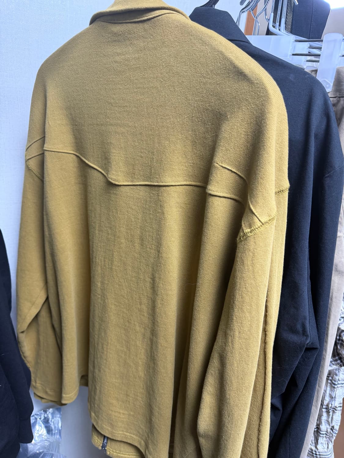 해칭룸 Middle Cardigan Mustard 상품이미지7