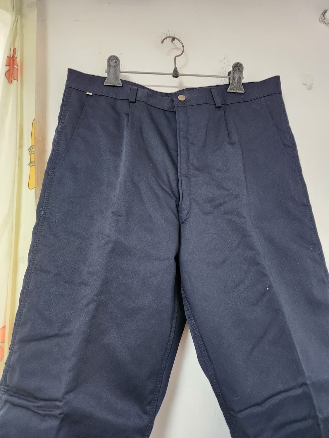 새옷)작업복용 네이비 솜바지 32 상품이미지3