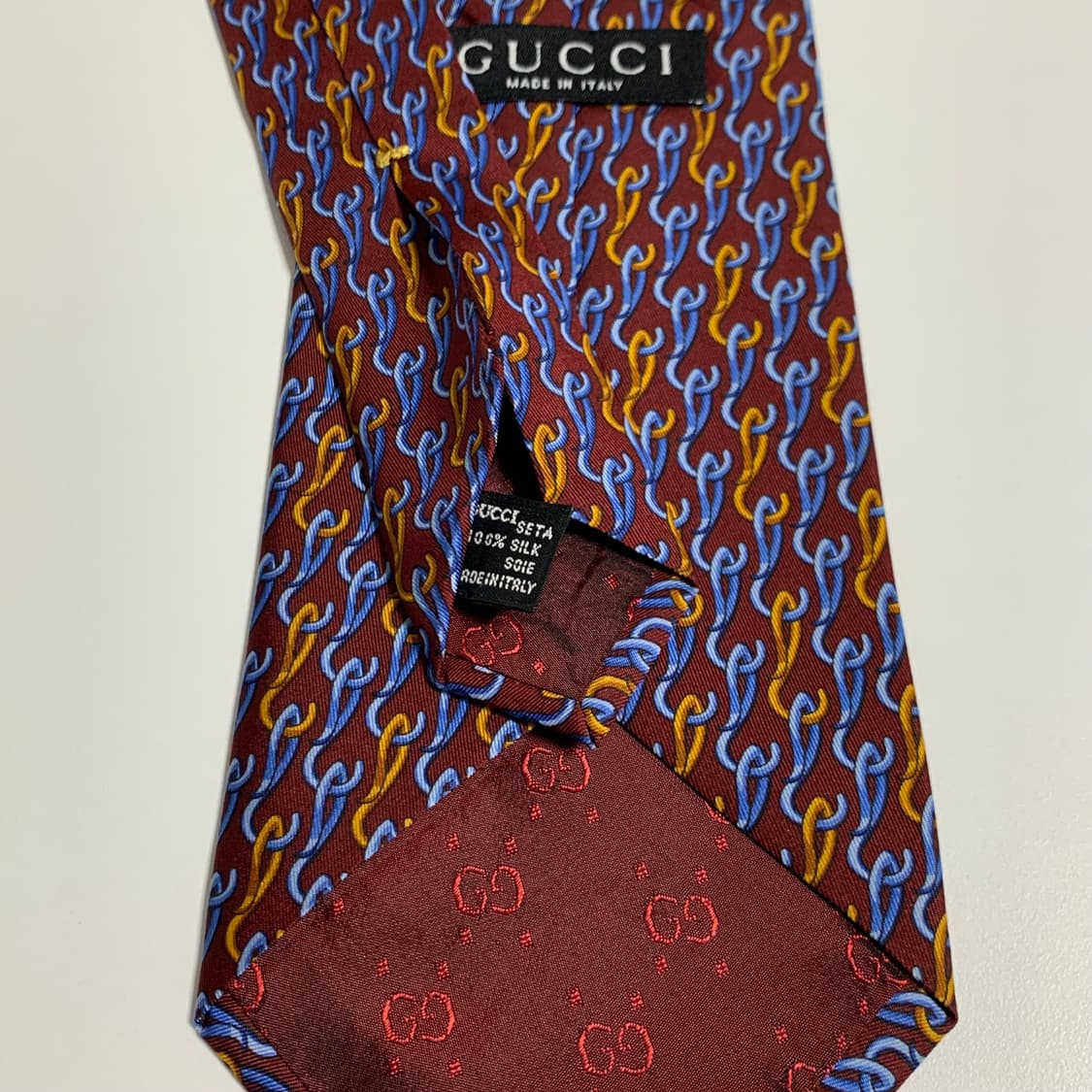 구찌(GUCCI) 새상품급 명품넥타이 100실크 정장넥타이 S등급 상품이미지8