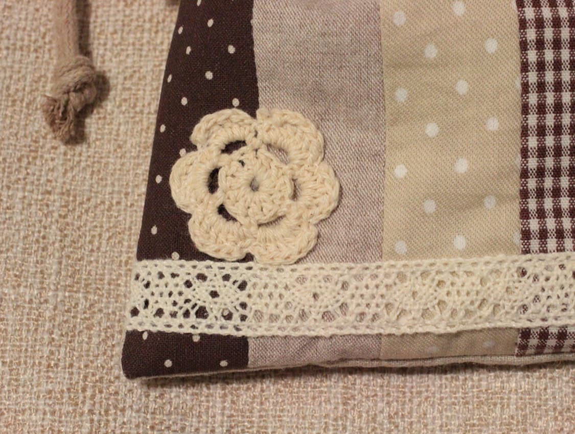 핸드메이드 패치워크 미니 파우치 상품이미지2