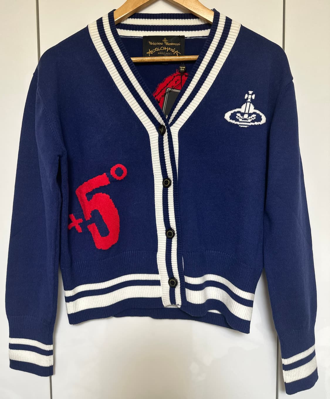 비비안웨스트우드 울 가디건 정품 상품이미지1