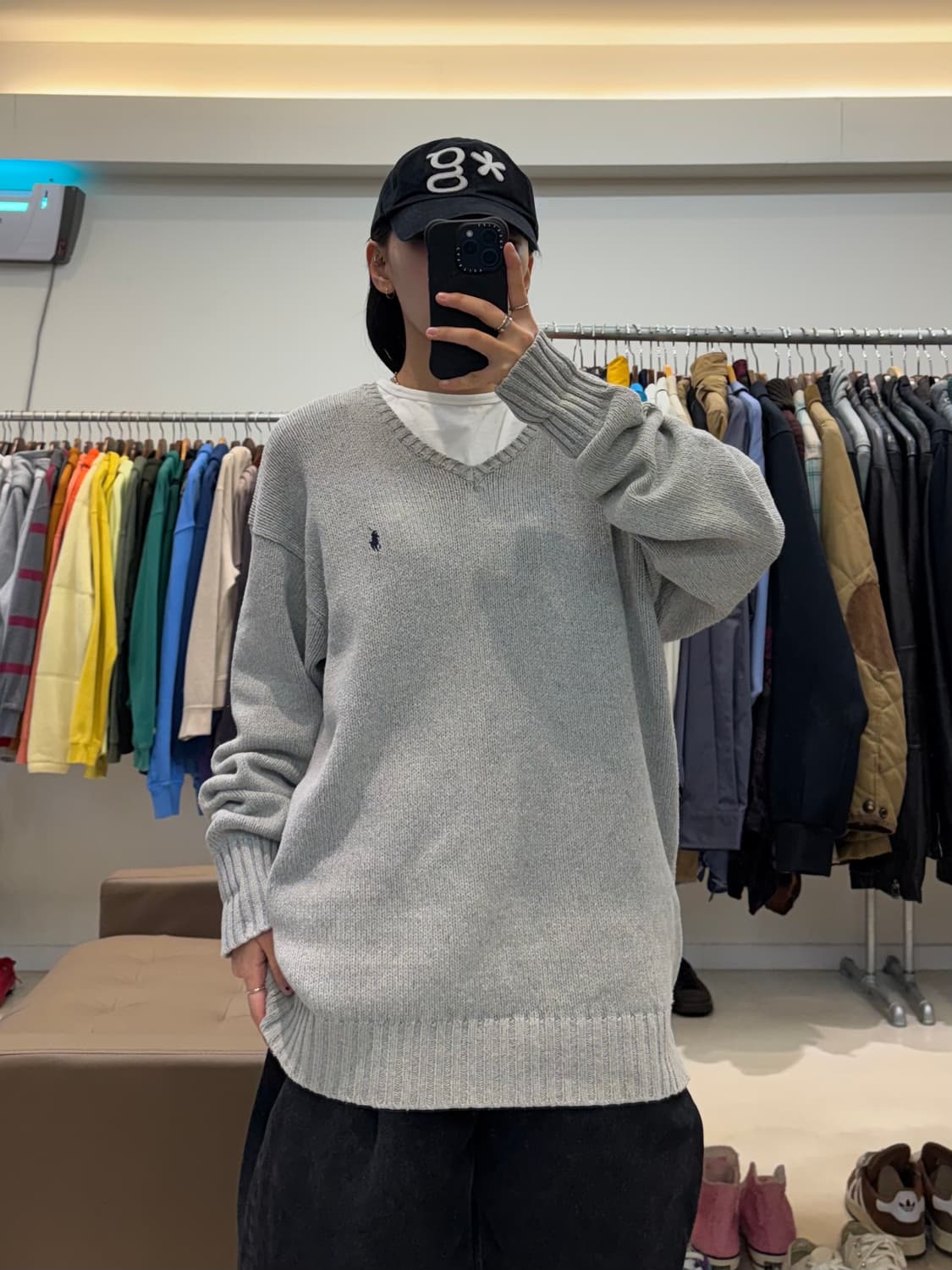 폴로 랄프로렌 브이넥 니트 상품이미지5