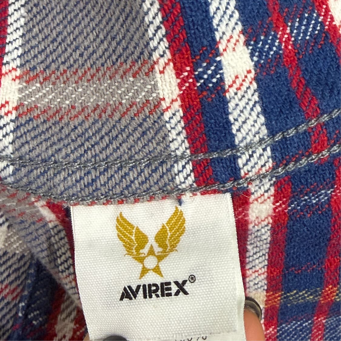 [XL] AVIREX 아비렉스 플란넬셔츠 상품이미지8