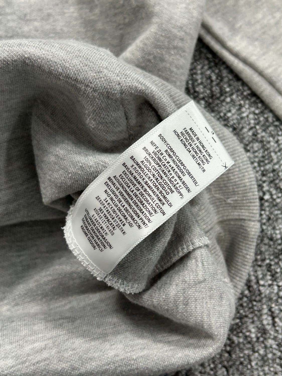 폴로 랄프로렌 미들포니 그레이 후디 M   상품이미지8