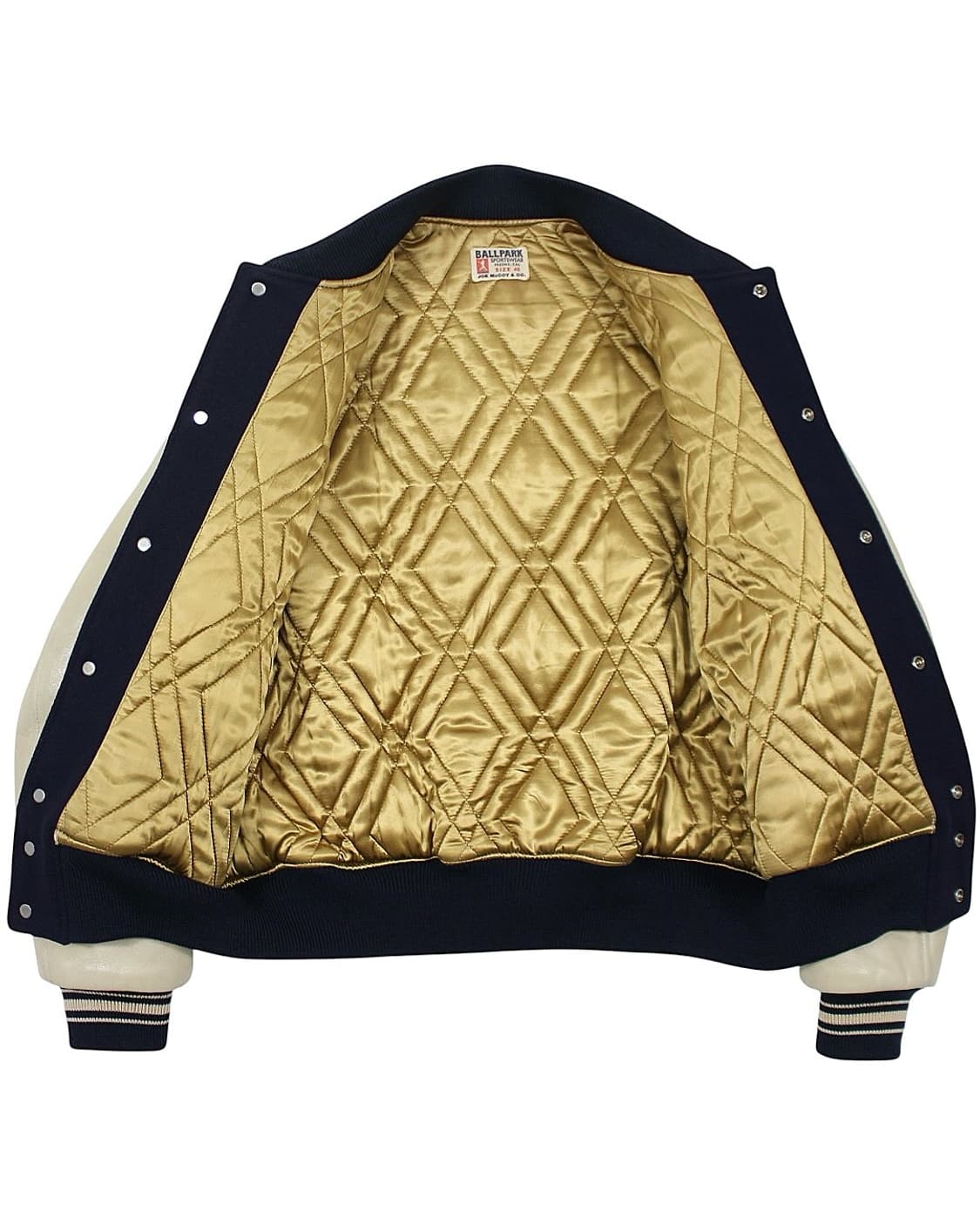 리얼맥코이 조맥코이 울 바시티 자켓 볼파크 상품이미지3