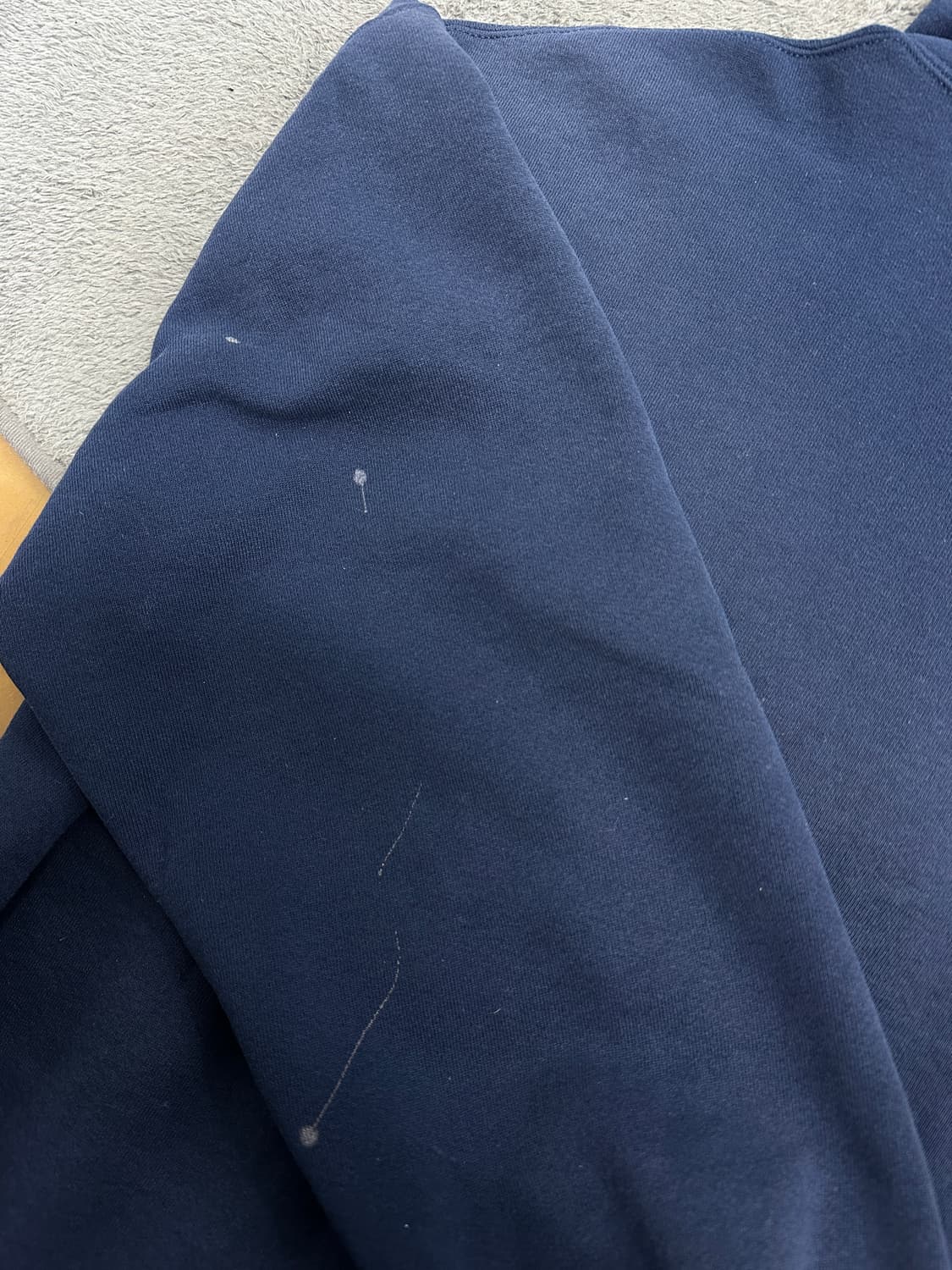 90s 러셀 네이비 후드집업 XL 상품이미지7