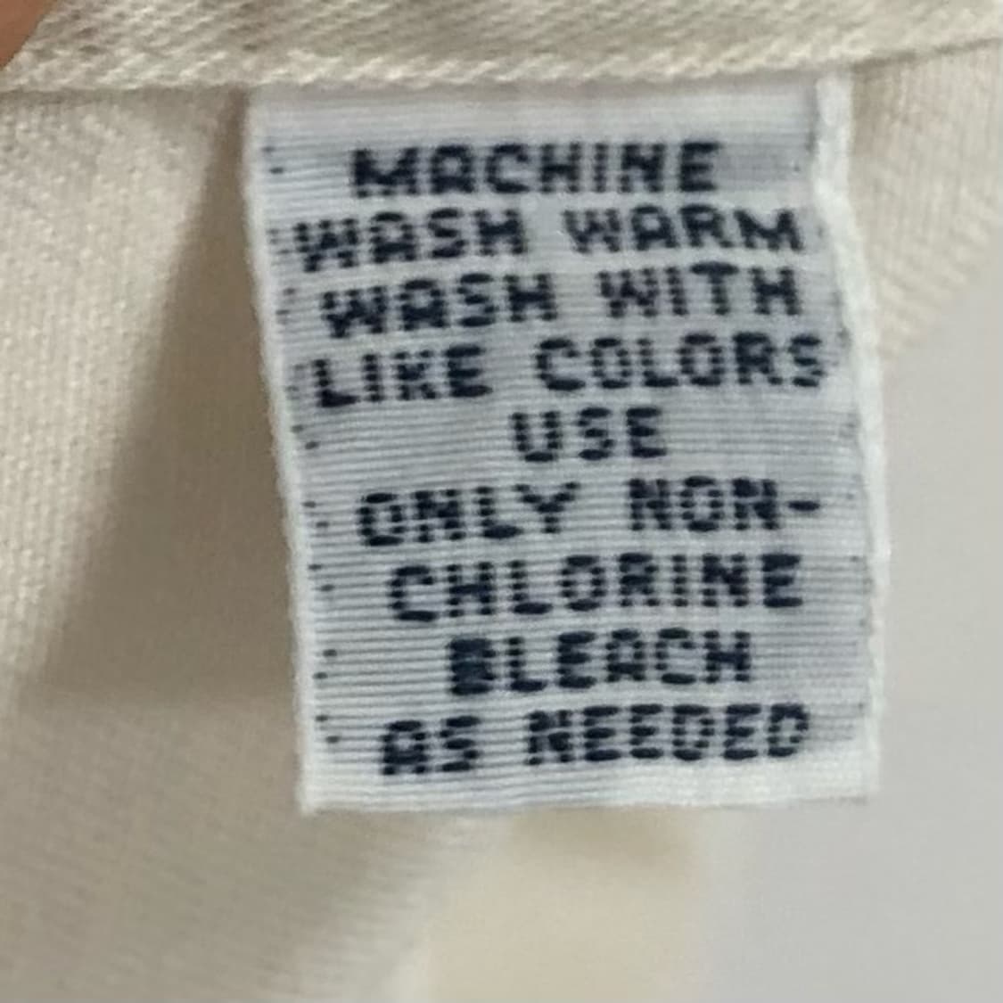 Xxl 폴로 아이보리 코튼 셔츠 상품이미지4