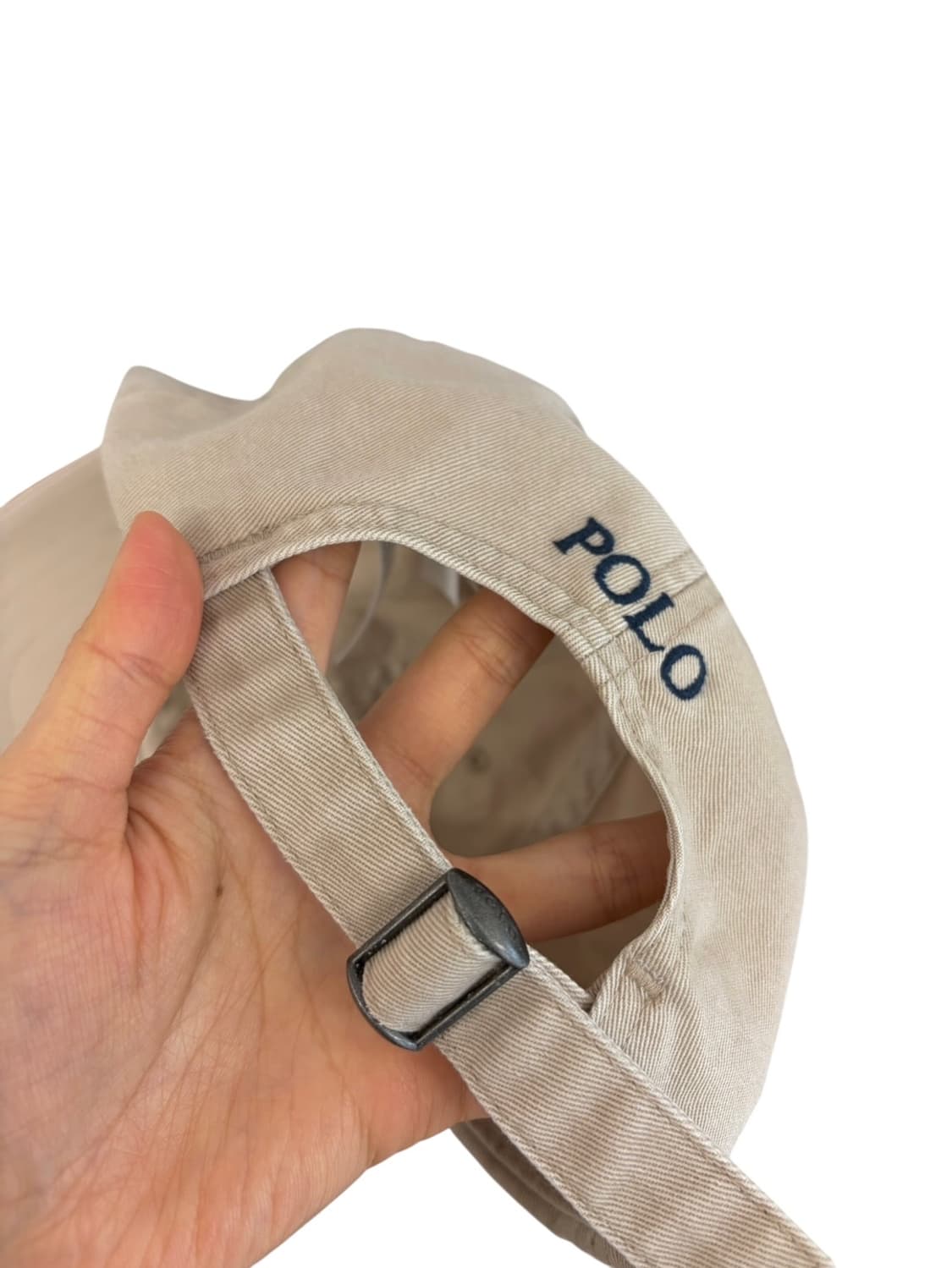 폴로 랄프로렌 볼캡 모자 베이지 상품이미지7