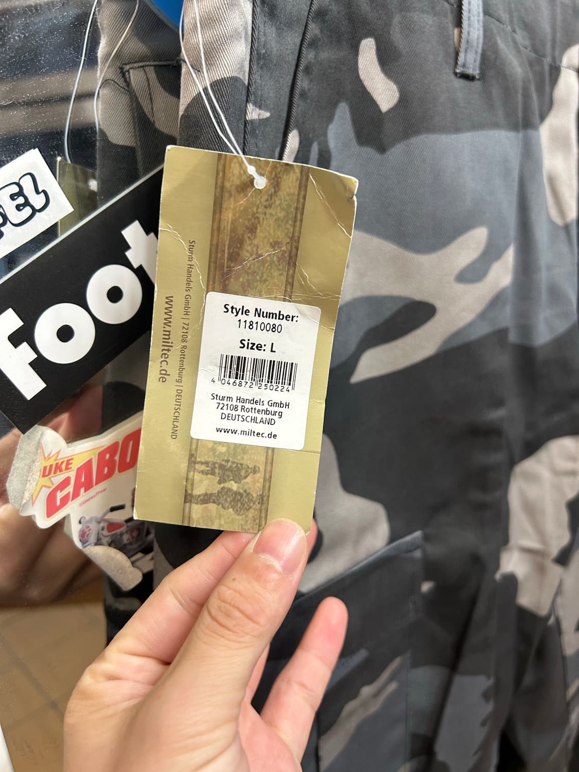 밀텍 우드랜드 BDU팬츠 Lsize 상품이미지3