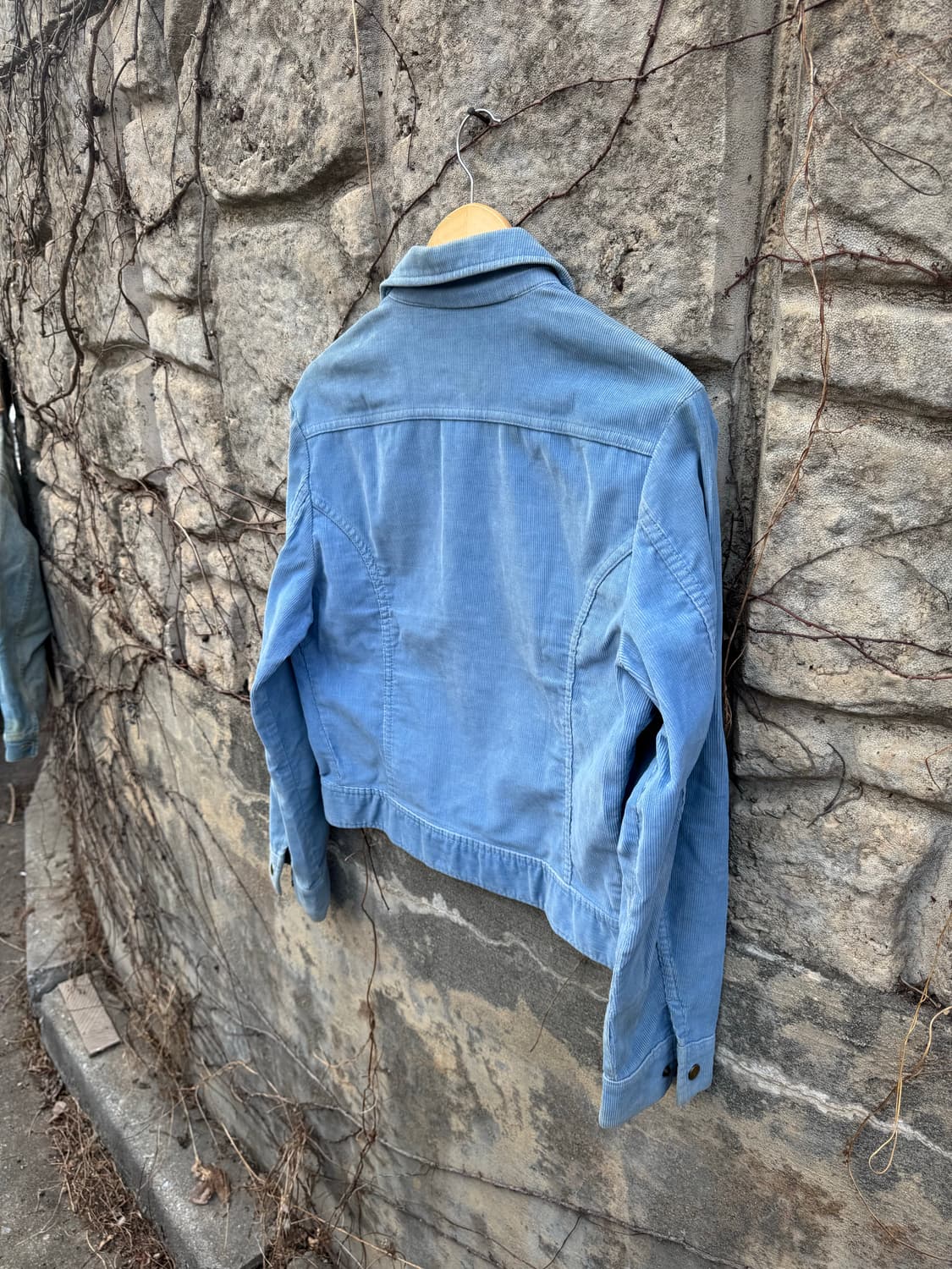 70s lee 빈티지 웨스턴 코듀로이 트러커 자켓 m 상품이미지4