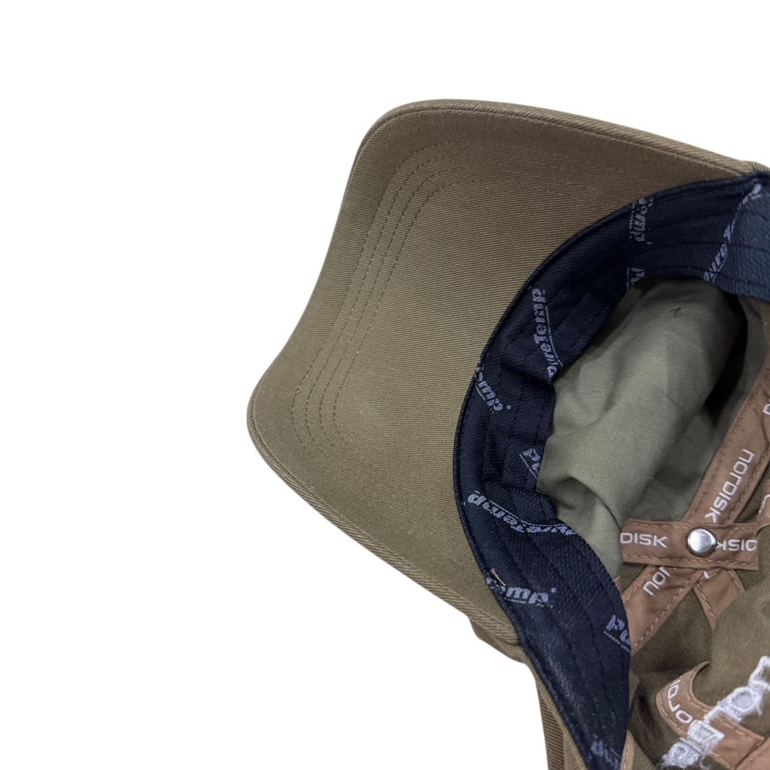 노르디스크 폴라베어 로고 코튼 볼캡 카키 상품이미지3