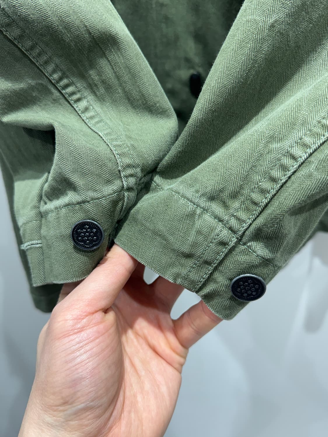 40s 커스텀 오리지널 M43 HBT 셔츠 상품이미지4