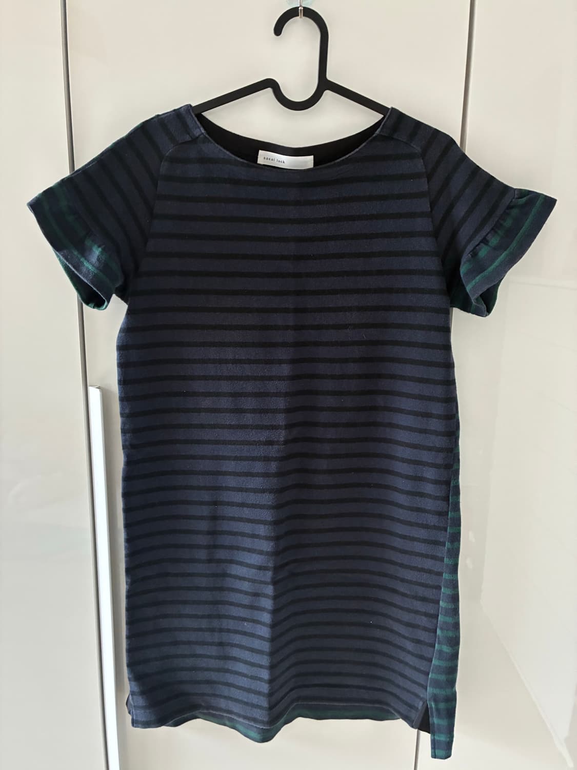 사카이럭 네이비 스트라이프 원피스 상품이미지1