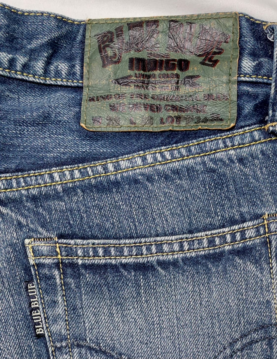 [MADE IN JAPAN] BLUE BLUE 워싱 데님 팬츠 상품이미지8