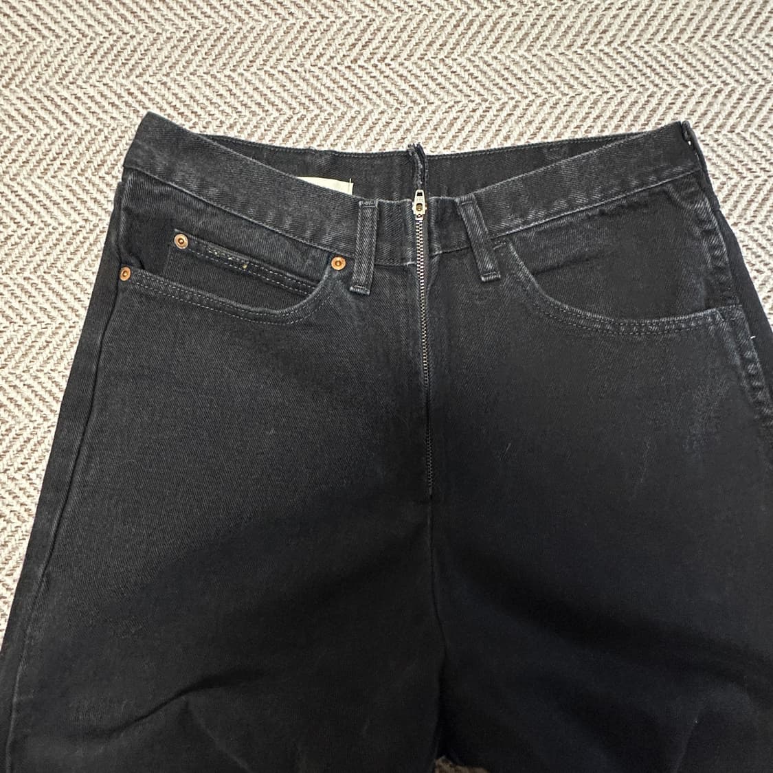 77CIRCA japan made black jeans 상품이미지3