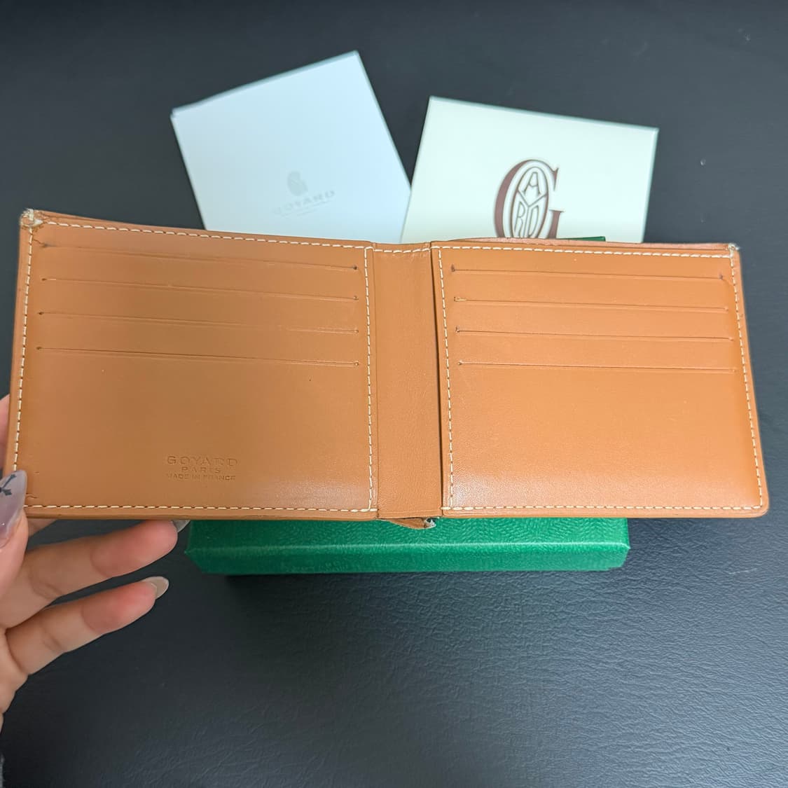 고야드 빅투와르 남자 반지갑 상품이미지3